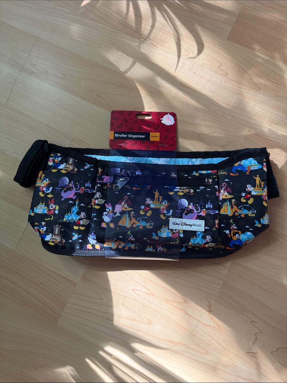 Disney Stroller Organizer with Theme Park Print